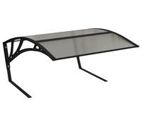 vidaXL Garage pour tondeuse-robot noir 80x101x46 cm