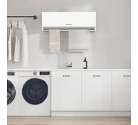 VidaXL Garde-robe 100x32,5x35 cm - Blanc