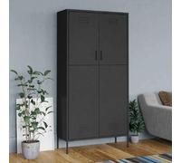 vidaXL Garde-robe - Anthracite