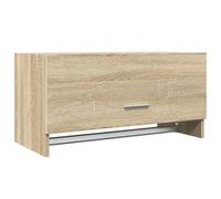 vidaXL Armoire à vêtements 70×32,5×35 cm Chêne Sonoma Bois d'ingénierie