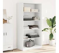 vidaXL Garde-Robe Blanc 100x50x200 cm Bois d'ingénierie
