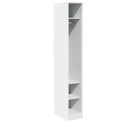 vidaXL Garde-robe Bois d'ingénierie 30x50x200 cm Blanc