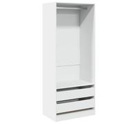 vidaXL Garde-robe blanc 80x50x200 cm bois d'ingénierie