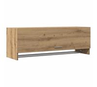 vidaXL Garde-Robe chêne Artisanal 100x32,5x35 cm Bois d'ingénierie, Armoire de Rangement, Organisateur de Garde-Robe, Organiseur de Placard, Placard