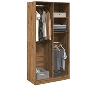 vidaXL Garde-robe chêne artisanal 100x50x200 cm Bois d'ingénierie Marron