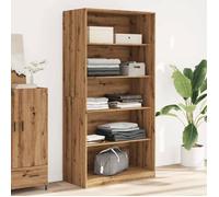 vidaXL Garde-robe chêne artisanal 100x50x200 cm bois d'ingénierie Marron