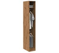 vidaXL Garde-robe chêne artisanal 30x50x200 cm bois d'ingénierie 3307782