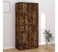vidaXL Garde-robe Chêne fumé 90x52x200 cm Bois d'ingénierie 815354