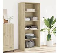 vidaXL Garde-robe Chêne Sonoma 80x50x200 cm Bois d'ingénierie