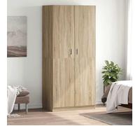 vidaXL Garde-robe Chêne sonoma 90x52x200 cm Aggloméré
