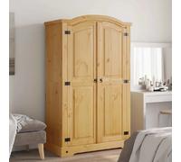 vidaXL Garde-robe Corona 2 portes