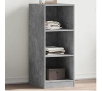 vidaXL Garde-robe gris béton 48x41x102 cm bois d'ingénierie