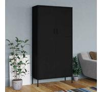 VIDAXL Garde-robe - Noir