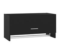 vidaXL Garde-Robe Noir 70x32,5x35 cm Bois d'ingénierie