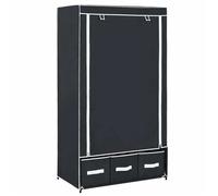 vidaXL Garde-robe Penderie Armoire de Rangement Stockage Vêtements Meuble de Rangement Organisateur Chambre à Coucher 282457