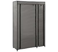 VIDAXL Garde-robe Pliable - Gris