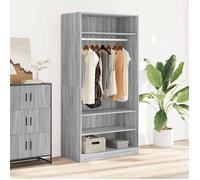 vidaXL Garde-robe sonoma gris 100x50x200 cm bois d'ingénierie 826615
