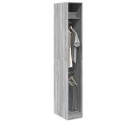 vidaXL Garde-robe sonoma gris 30x50x200 cm bois d'ingénierie 3307779