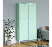 vidaXL Garde-robe Vert menthe