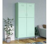 vidaXL Garde-robe Vert menthe