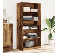 vidaXL Garde-robe Vieux bois Bois d'ingénierie 100x50x200 cm Marron G