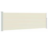 Vidaxl Garden Bildschirm Ausziehbar 100x300 cm Creme