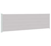 Vidaxl Garden Bildschirm ausziehbar 180 x 600 cm Grau