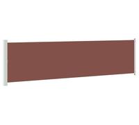 Vidaxl Garden Screen ausziehbar 600x160 cm Braun
