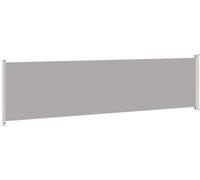 Vidaxl Garden Screen ausziehbar 600x160 cm Grau