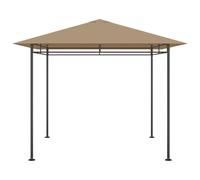 vidaXL gazebo 3x3x2,7 m Taupe 180 g/m²
