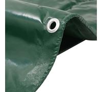 vidaXL Bâche 650 g/m² 4 x 7 m Vert