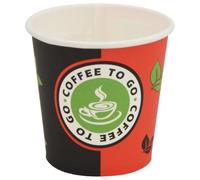 vidaXL Gobelets à Café Cappuccino Boissons Jetables Carton 1000 pcs 120 ML 4oz