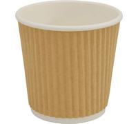 vidaXL Gobelets en carton 1000 pcs. 4oz 100ml brun