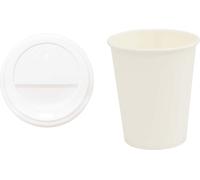 vidaXL Gobelets en carton avec couvercles 1000 pcs. 8oz 200ml