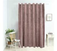 vidaXL Rideau occultant 134523 Velours – œillets métalliques – 290x245 cm – Rose