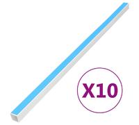 vidaXL Goulotte auto-adhésive - 30x20 mm 10 m