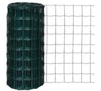 vidaXL Grillage 10x0,8 m Mailles 100x100 mm Terrasse Patio Bordure Vert