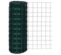 vidaXL Grillage 140573 - 10 x 1,0 m avec mailles pour clôture jardin