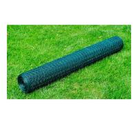 VidaXL Grillage à poule avec revêtement PVC - Vert 25x0,5 m