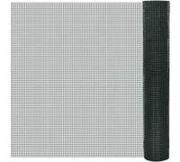 vidaXL Grillage Acier galvanisé et revêtement en PVC 25 x 1 m Vert
