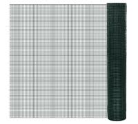 vidaXL Grillage Acier galvanisé Vert - 25x1 m