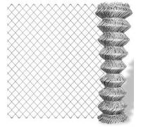vidaXL Grillage galvanisé rouleaux à mailles carrées 25x1,25 m Clôture de jardin 141492 Gris G