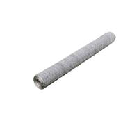 vidaXL Grillage pour volière Acier galvanisé 25 x 0,5 m Argenté