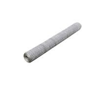 vidaXL Grillage pour volière Acier galvanisé 25 x 0,75 m Argenté