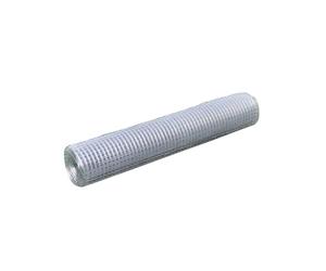 vidaXL Grillage pour volière Acier galvanisé 25x1 m argenté