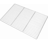 vidaXL Grille de barbecue Argent 60 x 40 cm Acier inoxydable