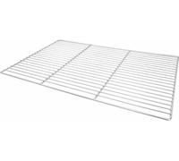 vidaXL Grille de barbecue Argent 67 x 40 cm Acier inoxydable