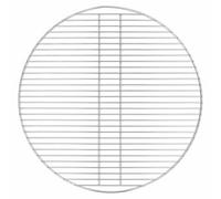 vidaXL Grille de Barbecue Argenté 57 x 57 cm Acier Inoxydable