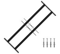 vidaXL Grille de Sécurité de Fenêtre 76 x 30 cm Acier galvanisé