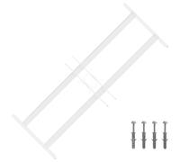 vidaXL Grille de sécurité pour fenêtres avec 2 Barres transversales